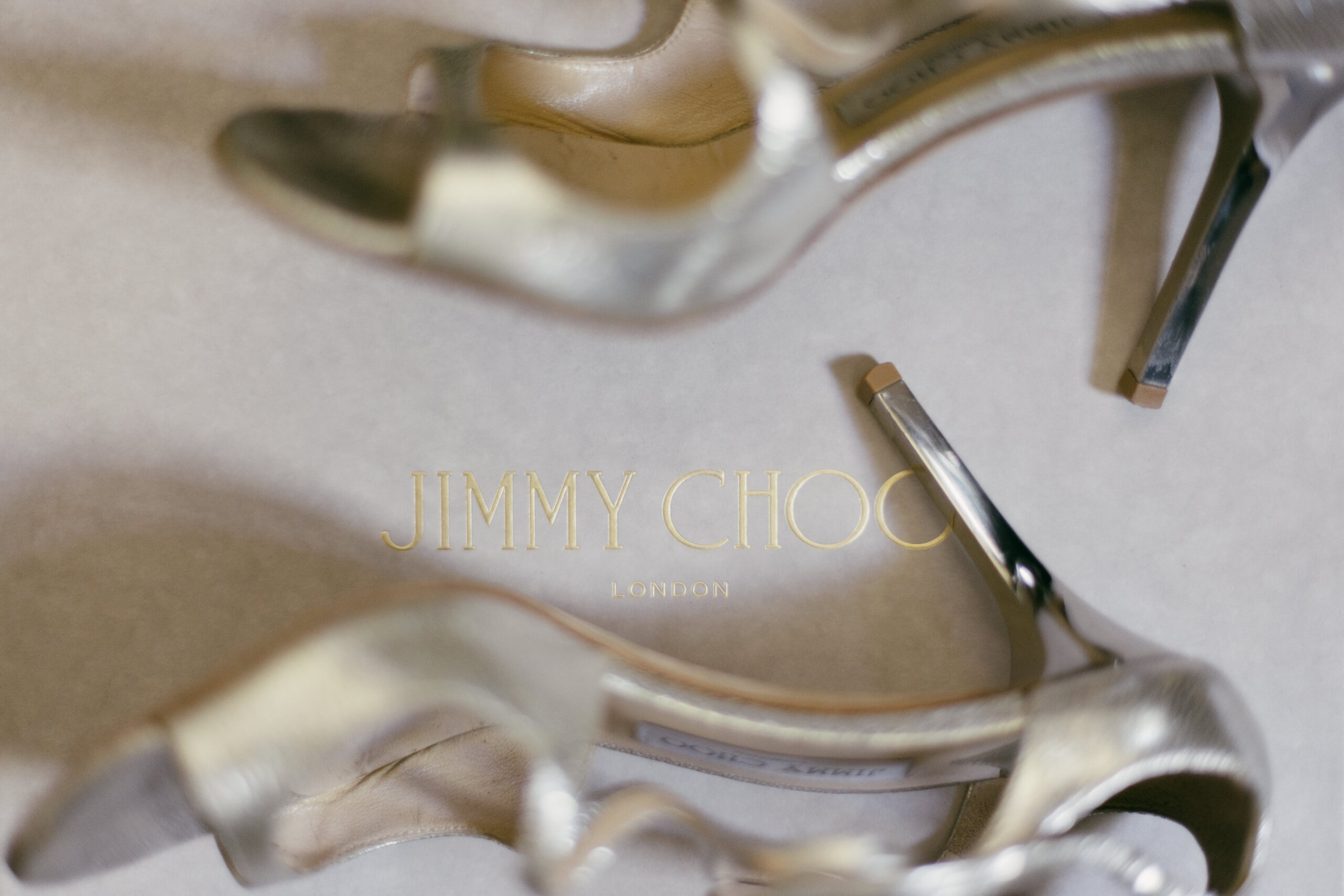 jimmy choo wedding shoes detail